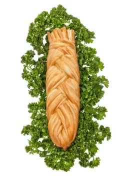 Cheese And Greenery Stock Photos