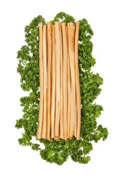 Cheese And Greenery Stock Photos