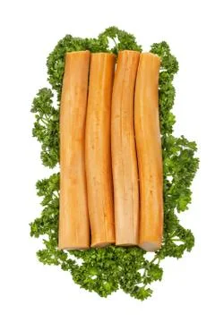 Cheese And Greenery Stock Photos