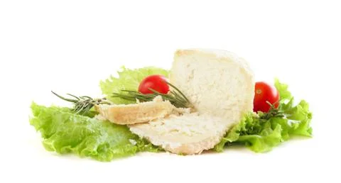 Cheese and vegetables Stock Photos