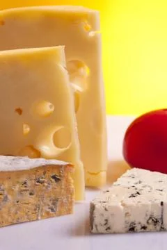 Cheese and wine composition Foto stock