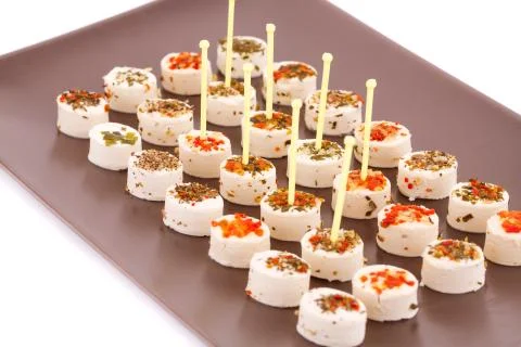 Cheese appetizer Stock Photos