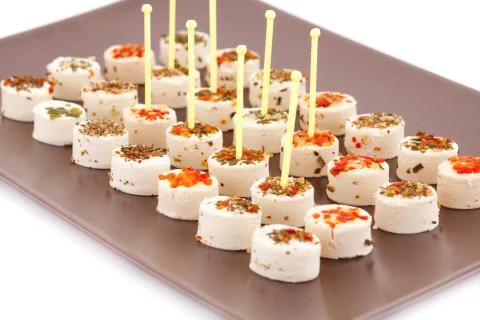 Cheese appetizer Stock Photos