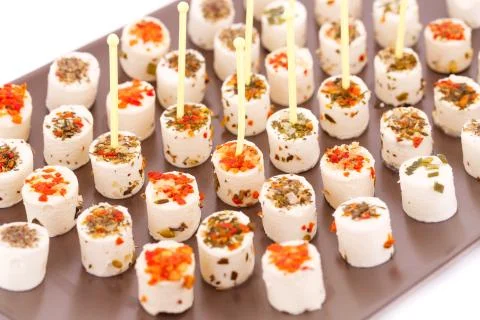 Cheese appetizer Stock Photos