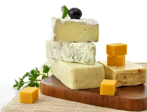 Cheese assorted Stock Photos
