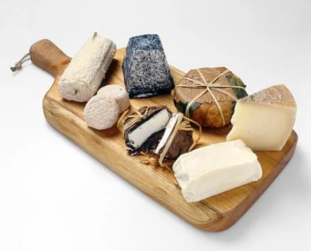 Cheese assortment Stock Photos