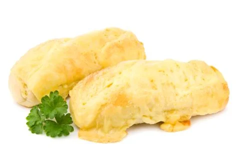 Cheese baguettes Stock Photos
