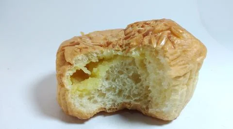 Cheese bakery bitten 4 Stock Photos