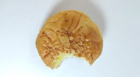 Cheese bakery bitten 5 Stock Photos