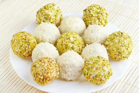 Cheese balls Stock Photos