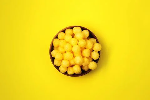 Cheese balls snacks Stock Photos