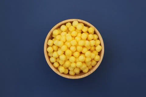 Cheese balls snacks Foto stock
