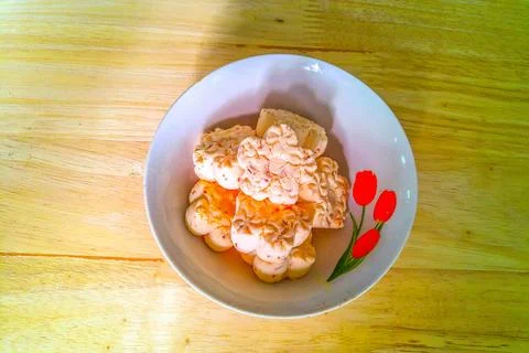 Cheese biscuits are usually served for eid holidays 스톡 사진