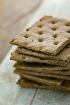 Cheese biscuits Stock Photos