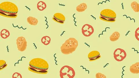 Cheese Bite Background Stock Illustration