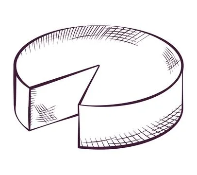 Cheese block design Ilustração Stock