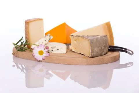 Cheese board Stock Photos