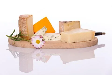 Cheese board Stock Photos