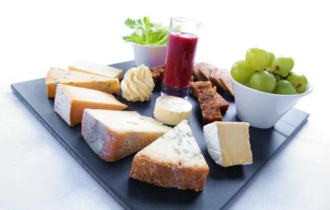 Cheese board Stock Photos