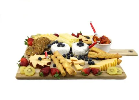 Cheese board Stock Photos