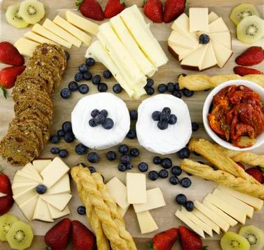 Cheese board Stock Photos