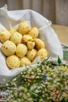 Cheese bread brazil Stock Photos