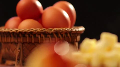 Cheese bread with cheese and guava, romeu and juliet Stock Footage 130454154