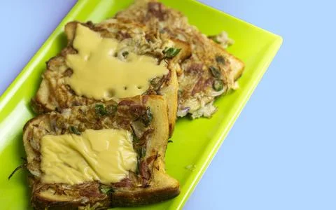 Cheese bread dinner Stock Photos