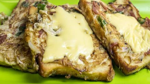 Cheese bread dinner Stock Photos
