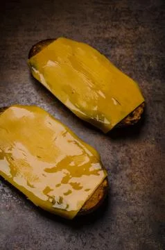 Cheese bread roasted Stock Photos