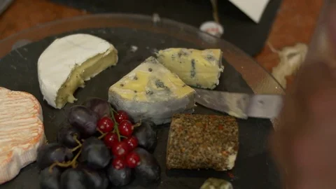 Cheese buffet Video stock 79654731