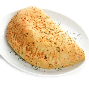Cheese calzone Stock Photos