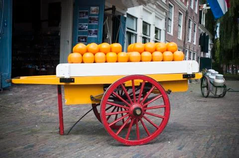 Cheese Cart Stock Photos