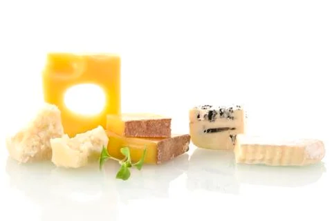 Cheese collection. Stock Photos