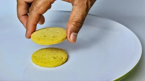 Cheese cookie Stock Photos