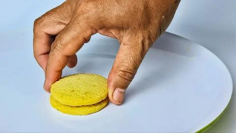 Cheese cookie Stock Photos