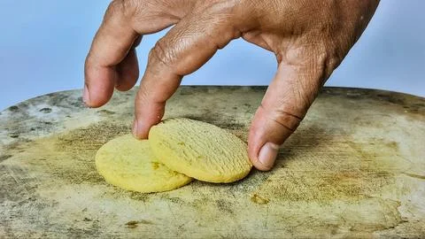 Cheese cookie Stock Photos