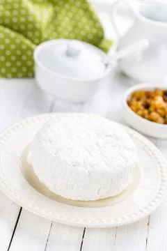 Cheese cottage Stock Photos
