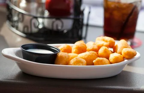 Cheese Curds Stock Photos
