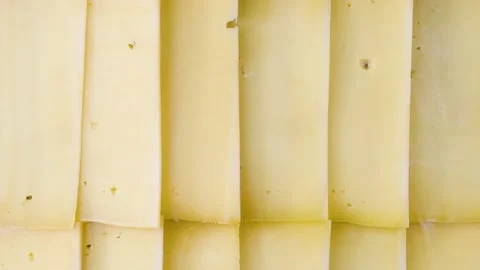 Cheese cut  background Video stock 151511507