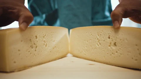 Cheese Factory Stock Footage 244735457