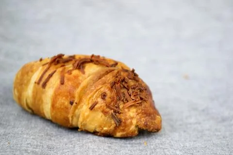 Cheese filled snack bread from hand made Stock Photos