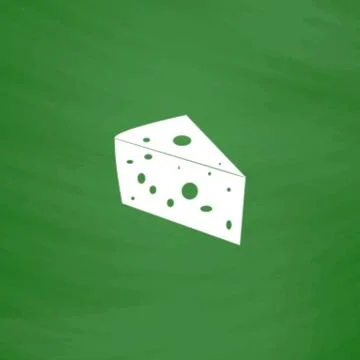 Cheese flat icon イラスト素材