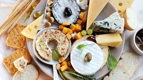 Cheese Stock Footage 98587205