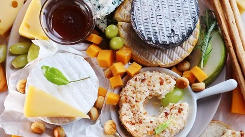 Cheese Stock Footage 98587209