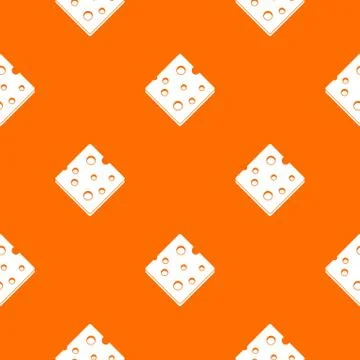 Cheese fresh block pattern seamless Illustrazione stock