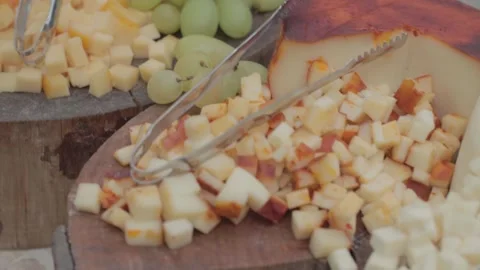 Cheese handcrafted Video stock 153108655