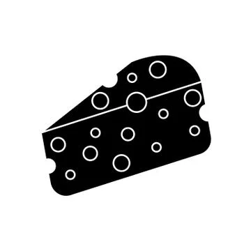 Cheese icon Stock Illustration