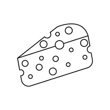 Cheese icon Stock Illustration