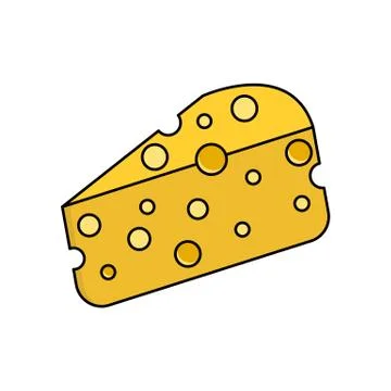 Cheese icon Stock Illustration